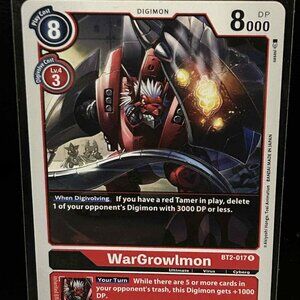 WarGrowlmon - BT2-017 - R Release Special Booster Ver.1.0 Digimon